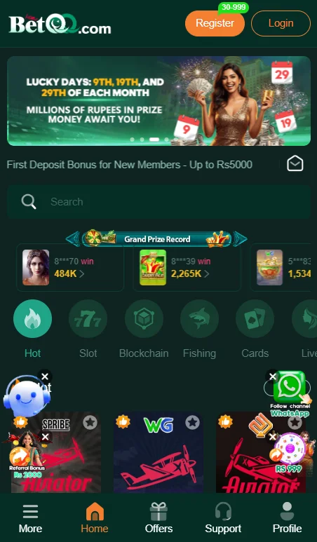 betqq-game-interface