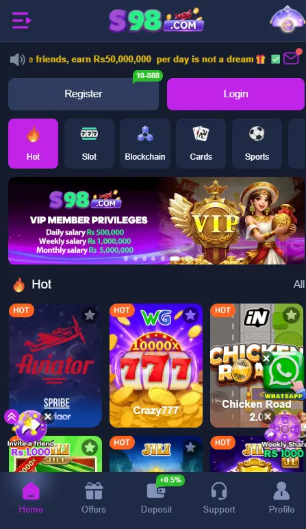 S98 Game Download